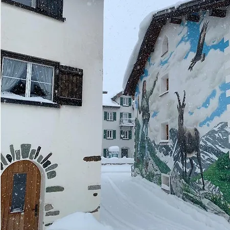 Appartamento Heimelige Mit Sicht In Bergwelt Bivio