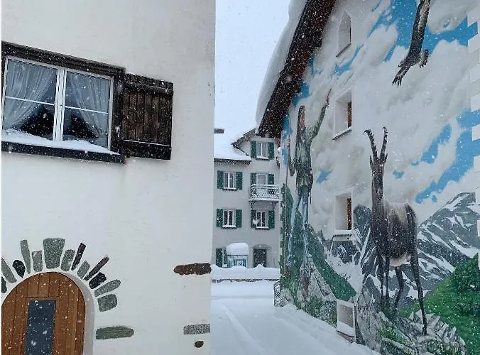 Appartement Heimelige Mit Sicht In Bergwelt Bivio