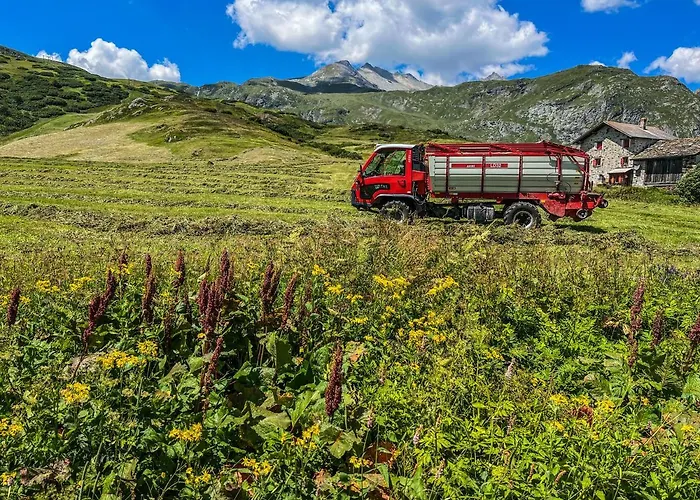 Heimelige Mit Sicht In Bergwelt