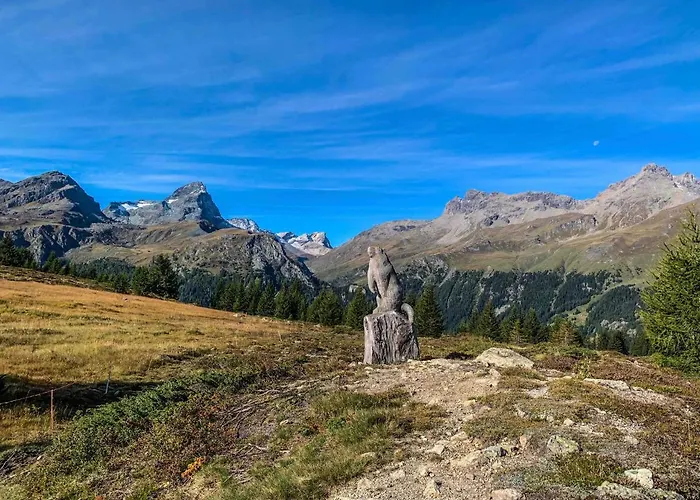 Heimelige Mit Sicht In Bergwelt * Bivio