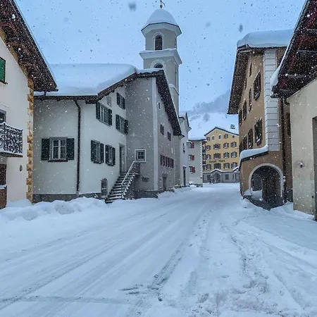 Heimelige Mit Sicht In Bergwelt Apartment Bivio